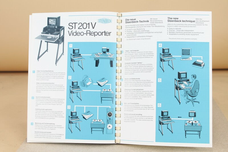 Steenbeck Vintage Brochure