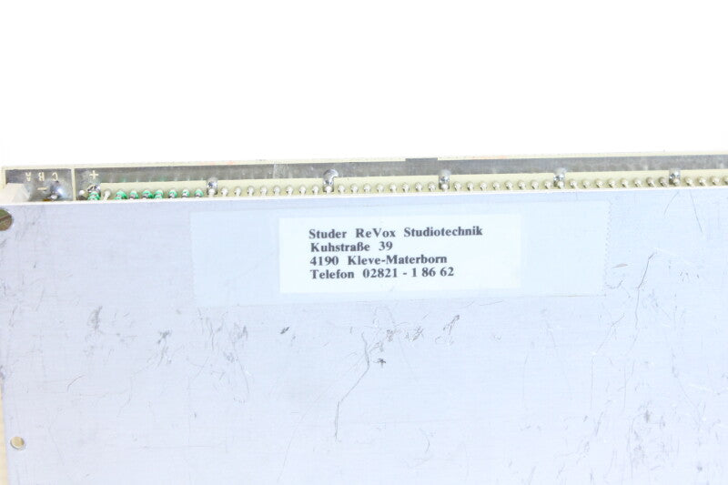 Studer A810 Card ADD.P/A CTRL. EP - 1.228.430.00
