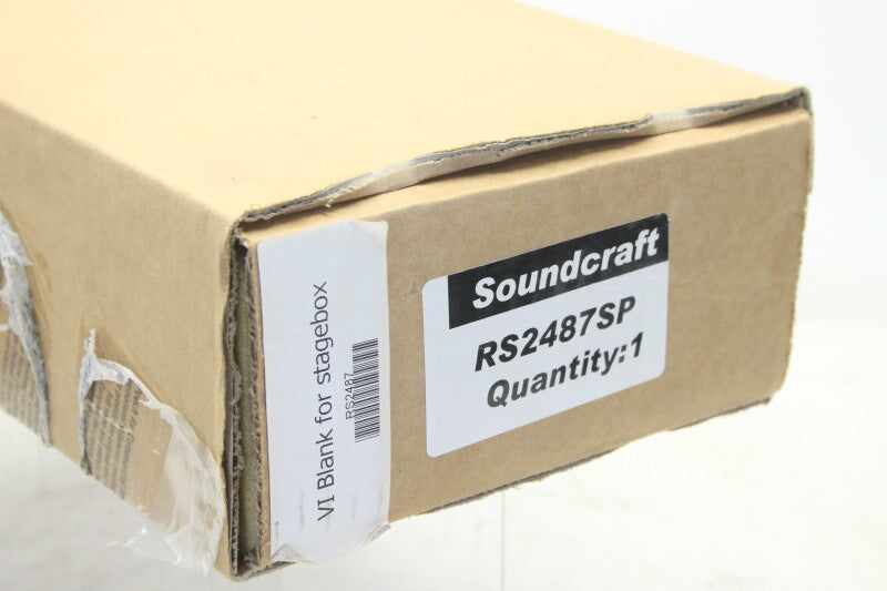 Studer VI Blank for Studer/Soundcraft Vi Series, 6 pcs