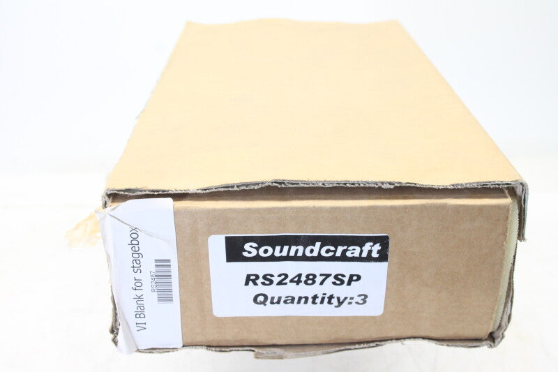 Studer VI Blank for Studer/Soundcraft Vi Series, 3 pcs