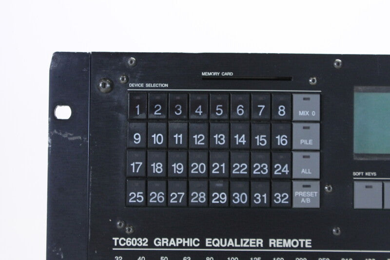 TC Electronic TC 6032 Afstandsbediening EQ Equalizer