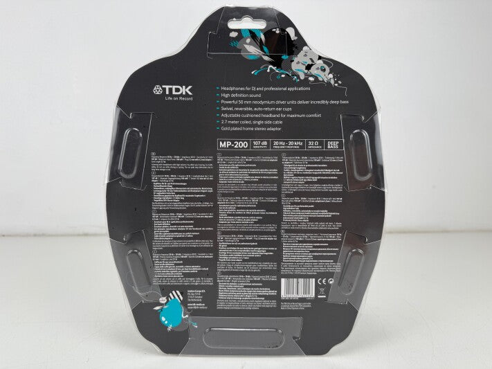TDK MP-200 DJ Studio Headphone - New Old Stock