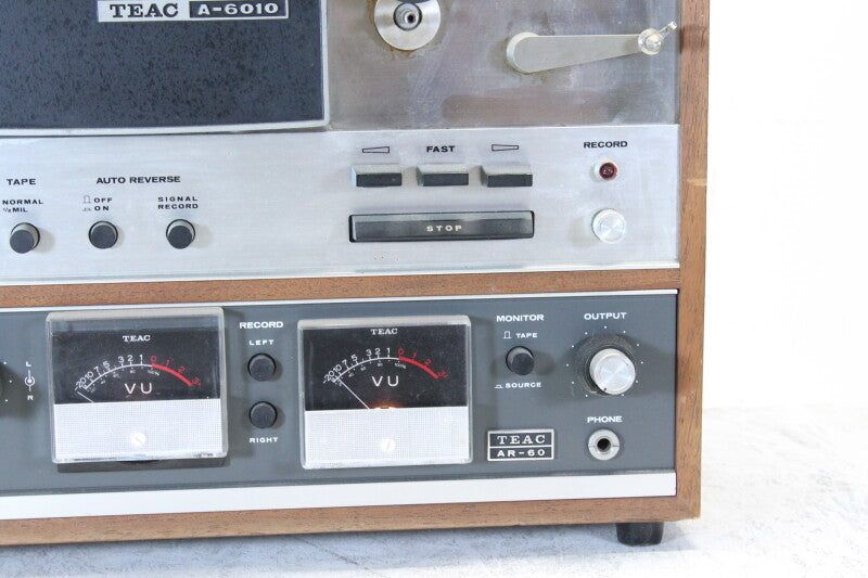 TEAC A-6010 Tape Recorder with AR060 Amplifier