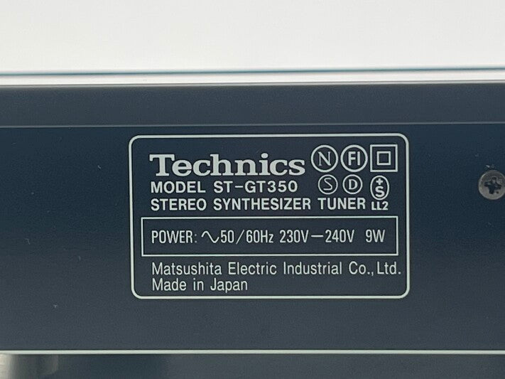 Technics ST-GT350 - Vintage Tuner