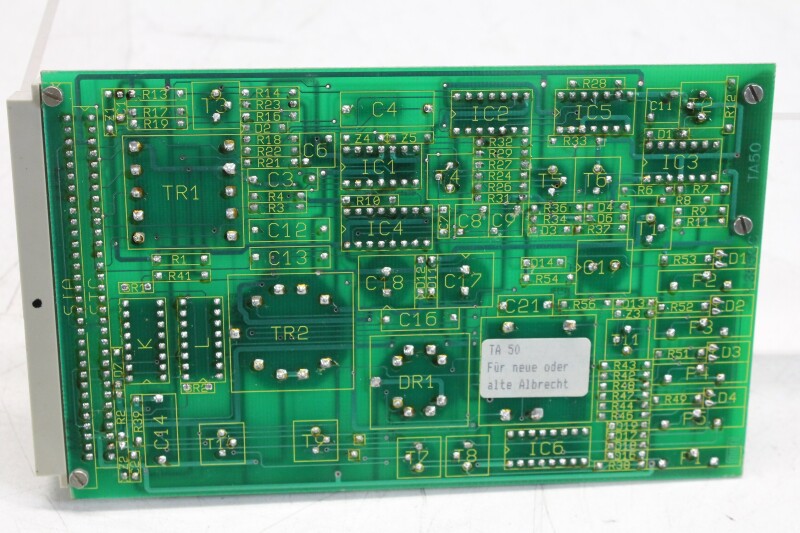 Telefunken Albrecht MWA TA 50 Preamp Card With Transformers (No.1)