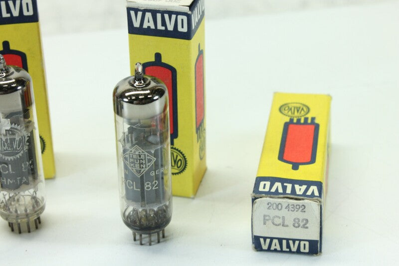 Telefunken Lot of 5 PCL 82 Valvo Tubes