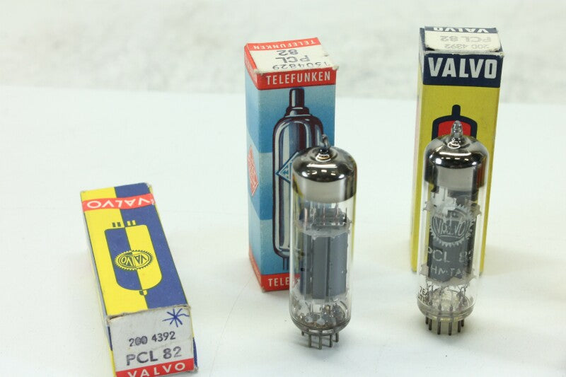 Telefunken Lot of 5 PCL 82 Valvo Tubes