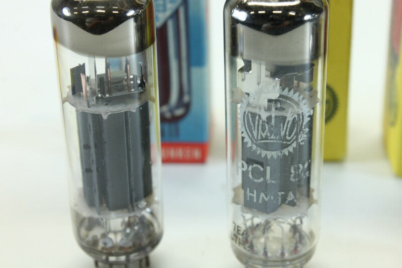 Telefunken Lot of 5 PCL 82 Valvo Tubes