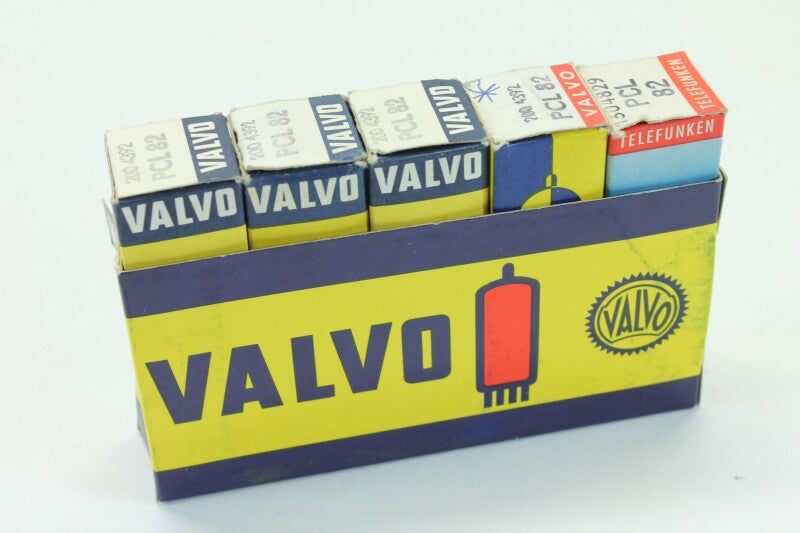 Telefunken Lot of 5 PCL 82 Valvo Tubes