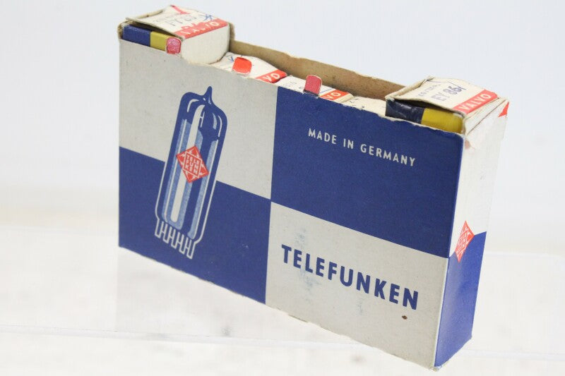 Telefunken Lot with 5 Vintage Tubes of different types/brands (No.4)
