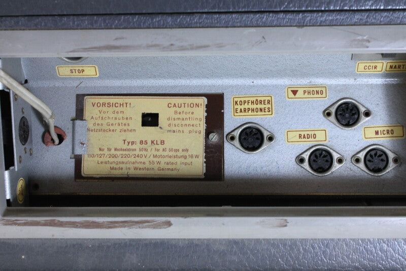Telefunken Magnetophon 85 Reel to Reel Recorder