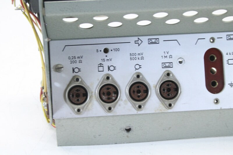 Telefunken Telefunken M24 Recorder - Backplate Part with In/Output and Power Connectors
