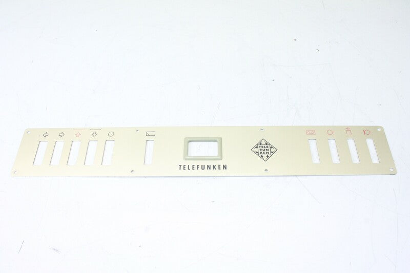 Telefunken Telefunken M24 Recorder - Front Plate Including Original Screws