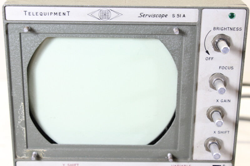 Telequipment Serviscope Oscilloscope S51A