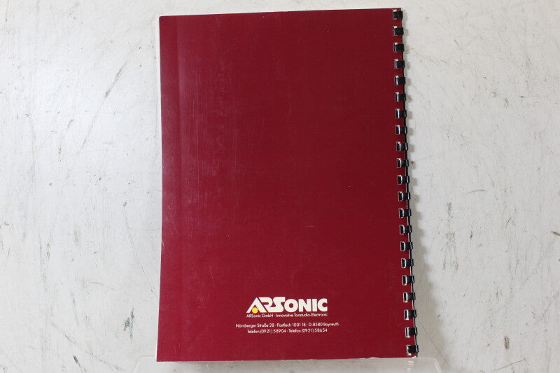 Arsonic The Equalizer Manual
