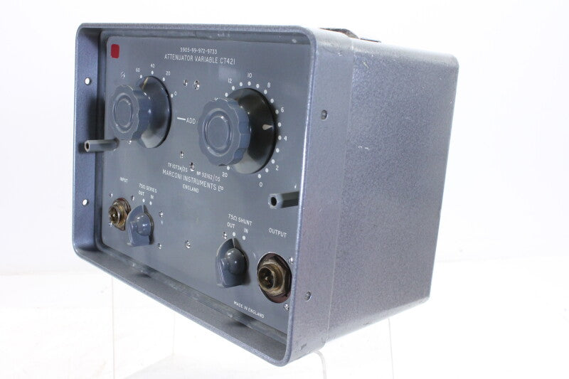 The Marconi Company Attenuator Variable CT421