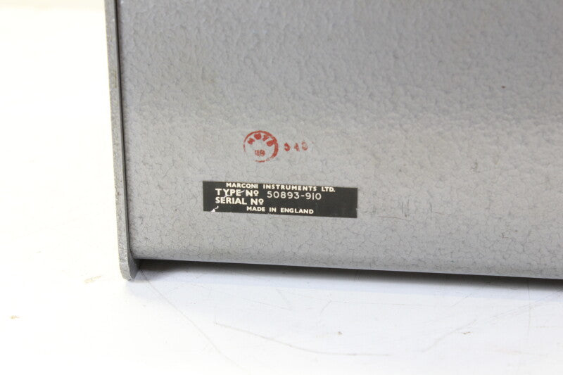 The Marconi Company Power Meter TF893