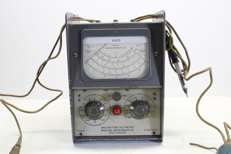 The Marconi Company Vacuum Tube Voltmeter TF-1041c Marconi Instruments