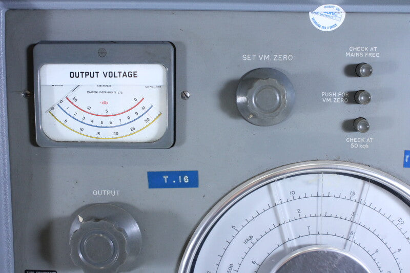De Marconi Company video-oscillator TF885A/1