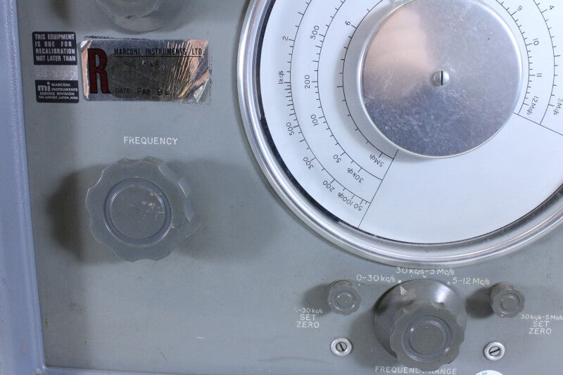 De Marconi Company video-oscillator TF885A/1