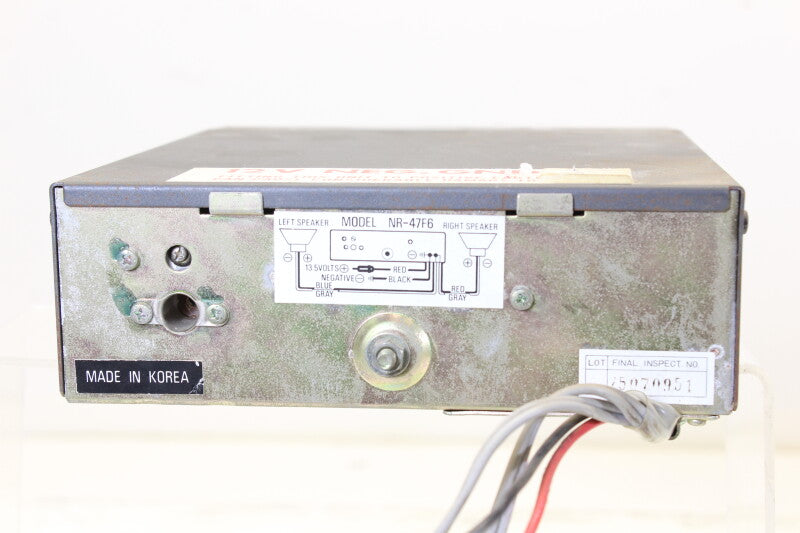 Tokyo 47F6 - Car Cassette Radio