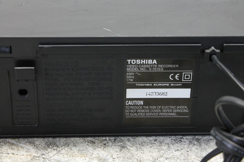 Toshiba Video Cassette Recorder V-701EG