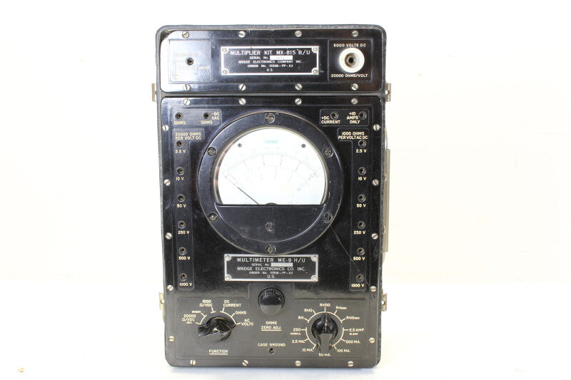 Bridge Electronics TS 352 B/U Vintage Multimeter