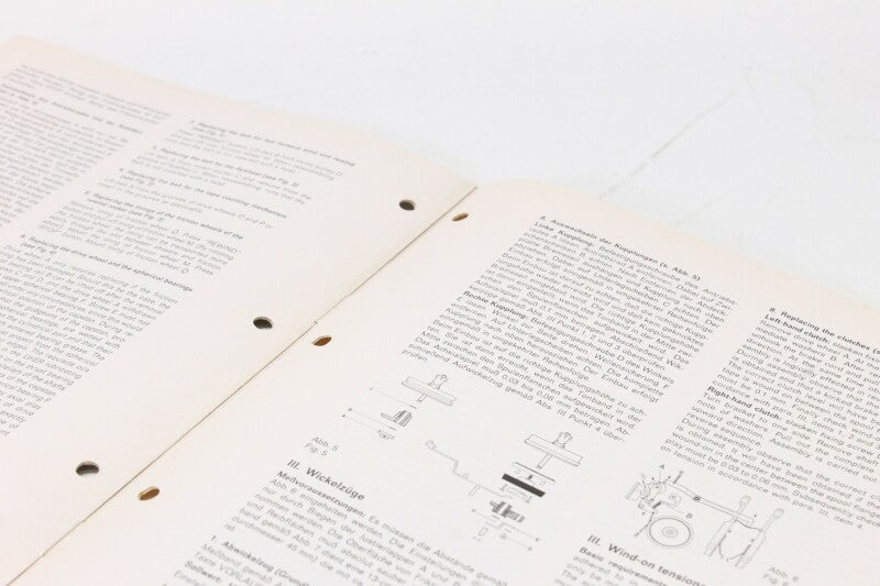 Uher Uher 1000 Report Pilot - Service Instruction Manual