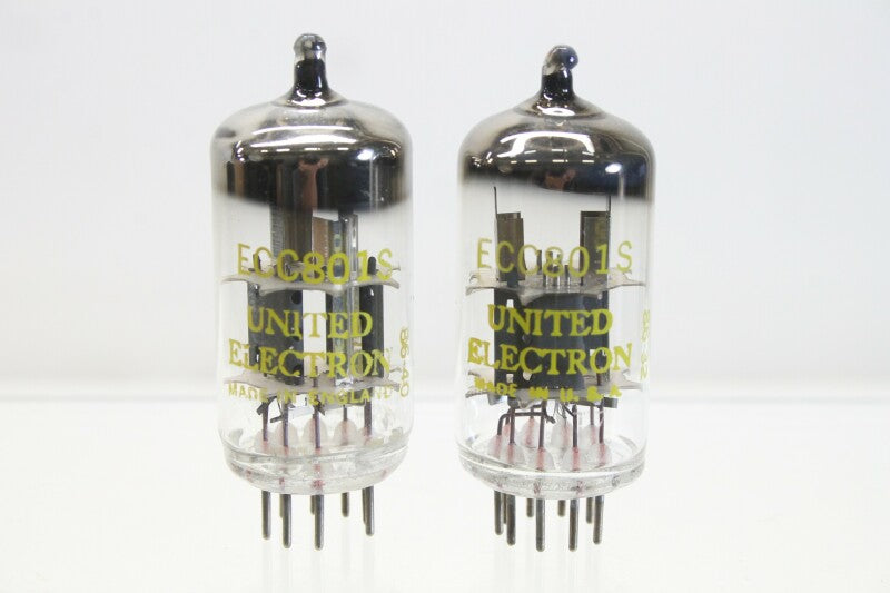 United Electron ECC801S (12AT7) O-Getter Tube - Set of 2 Tubes