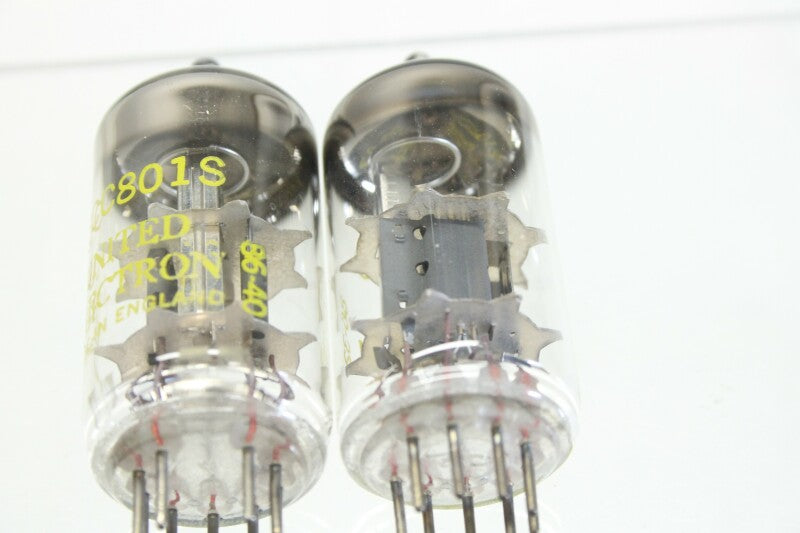 United Electron ECC801S (12AT7) O-Getter Tube - Set of 2 Tubes