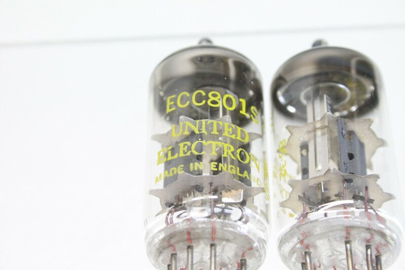 United Electron ECC801S (12AT7) O-Getter Tube - Set of 2 Tubes