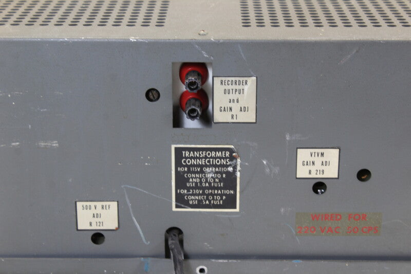 Unknown 1A4 VTVM Meter