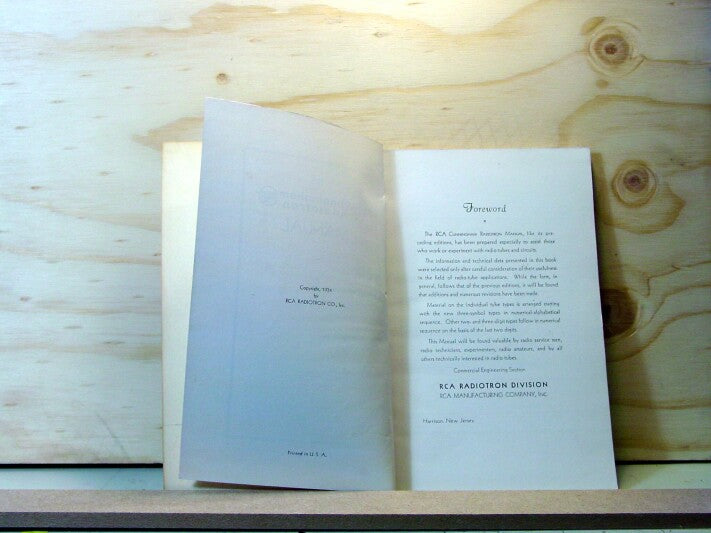 Unknown Cunningham Radiotron Manual