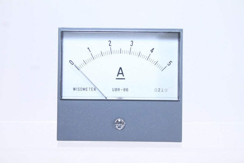 Unknown DC 0-5 Ampere meter Wisometer UBR-86