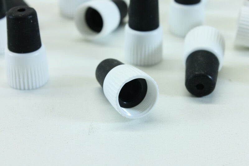 Unknown Lot of 15 Jack Sockets with White Colored Boots