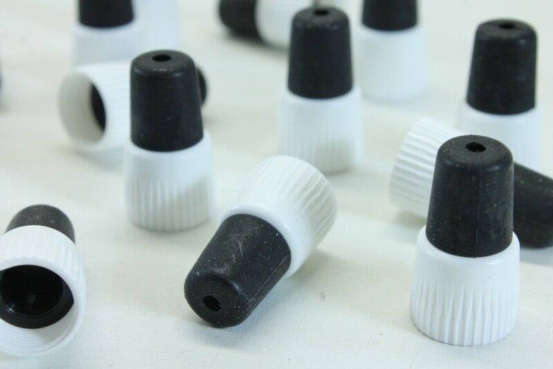 Unknown Lot of 15 Jack Sockets with White Colored Boots