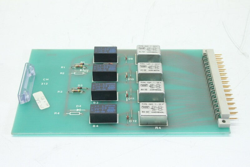 Unknown Lot of 4 PCB's with Relay's (No.2)