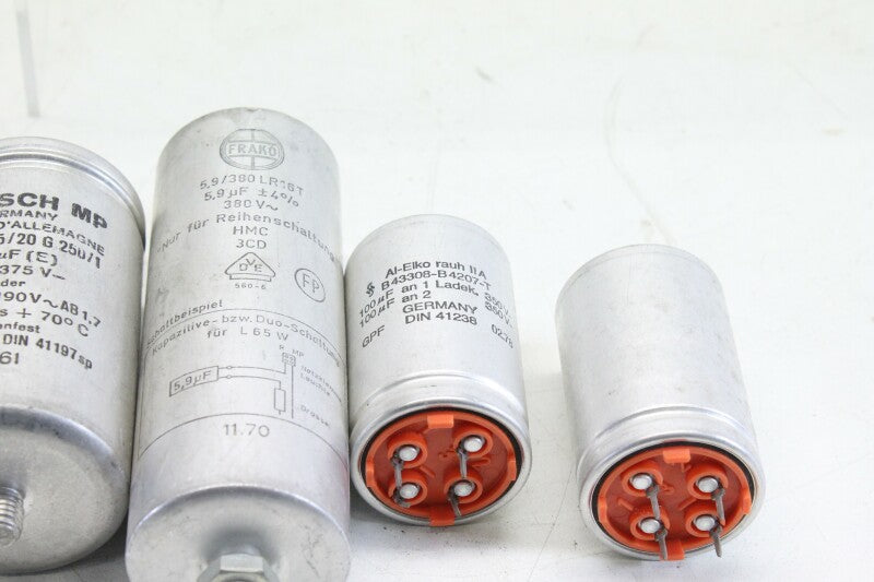 Unknown Lot with capacitors with different values (see pictures for details) (No.2)