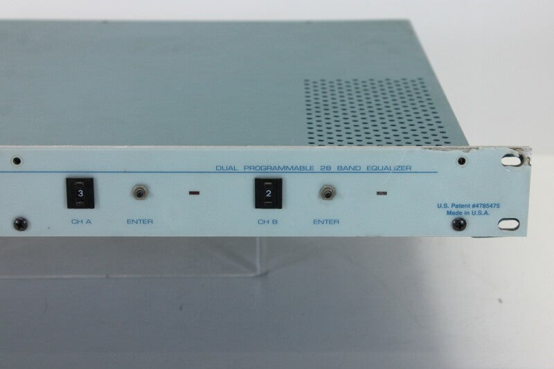 MicroAudio EQ POD 2.2B - Dual Programmable 28 Band Equalizer