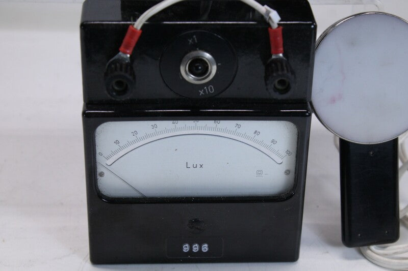 Unknown Photo Element S60 vintage light intensity meter in leather bag