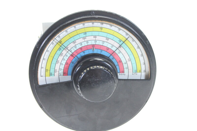 Unknown Rainbow Receiver Frequency Scale 6 Bands