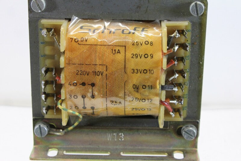Unknown Schroff Transformer 220/110V - And 2x 25,29,33 Volt