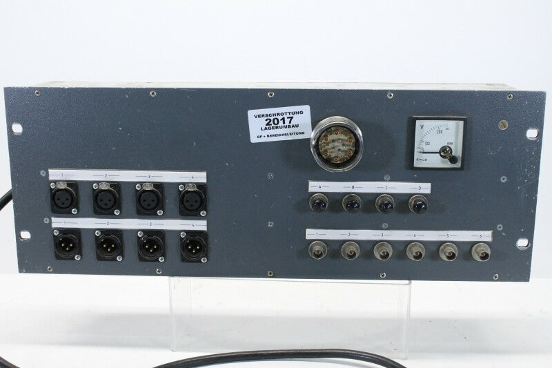 Unknown Self Build DIY Audio/Video Routing Module With BNC and XLR in/outputs