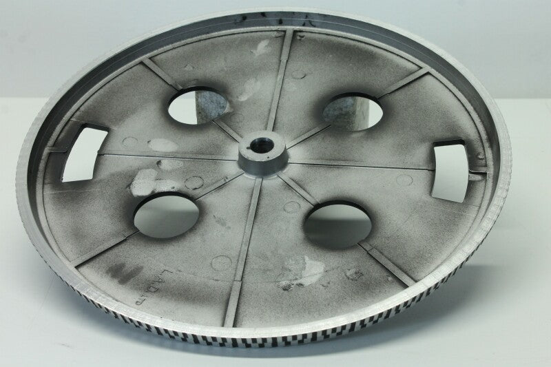 Unknown Turntable Platter with Rubber Turntable Mat