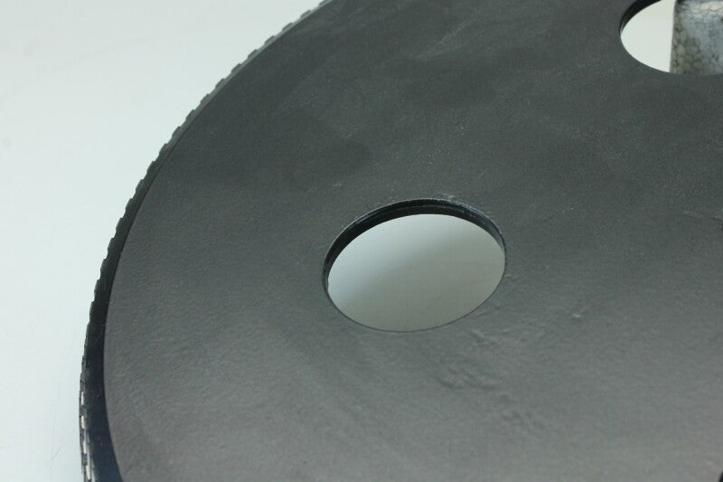Unknown Turntable Platter with Rubber Turntable Mat