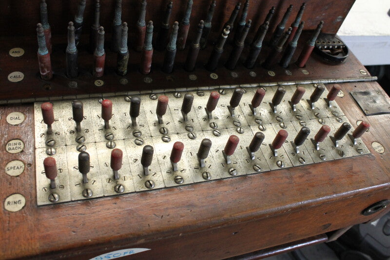 Unknown Telephone Manufacturing Company Switchboard "F&F"