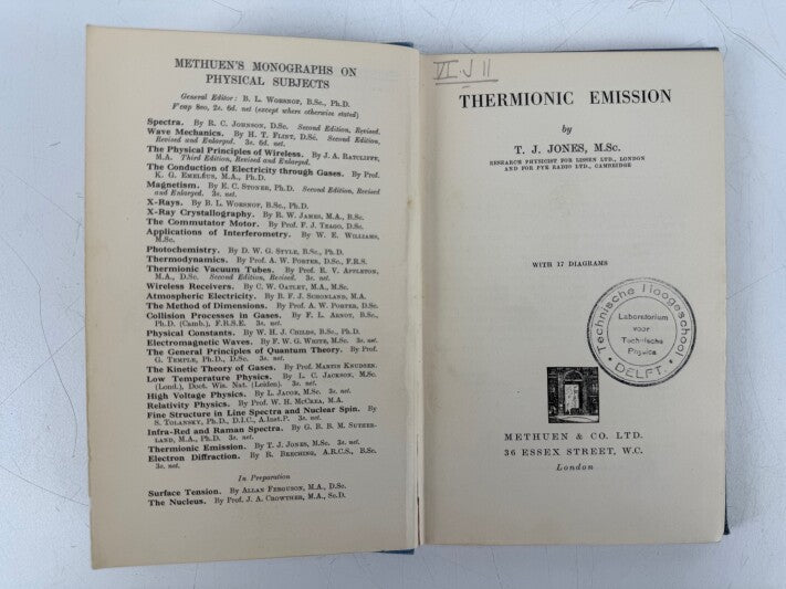 Unknown Thermionic Emission book