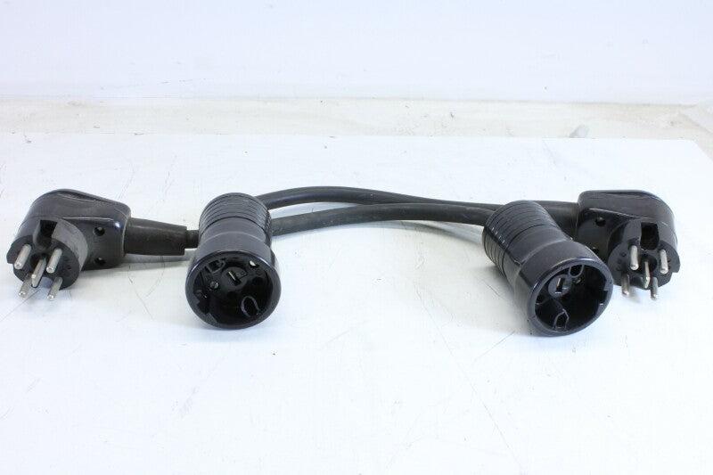Unknown Vintage 5 pole power chord - lot of two - 15A 380V