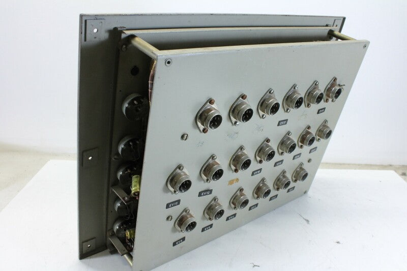 Unknown Vintage Control Panel With Lots of potentiometers and Tuchel Connections