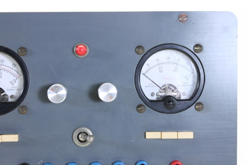 Unknown Vintage Volt & Amperemeter